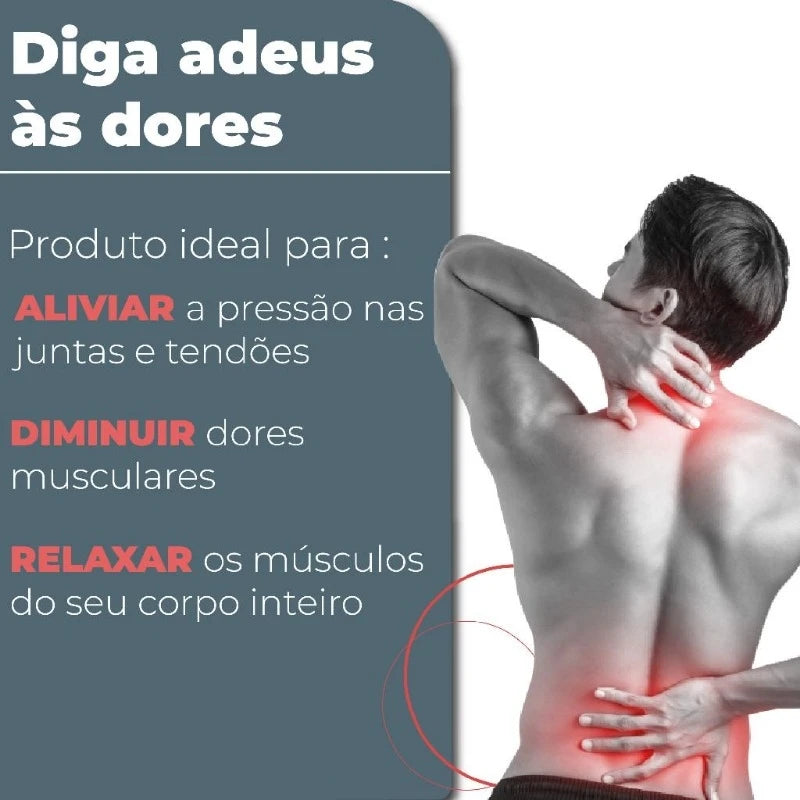 Massageador Muscular Profissional (PRETO)- ProConfort