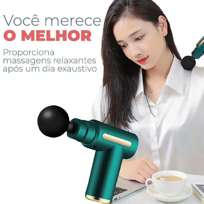 Massageador Muscular Profissional (PRETO)- ProConfort