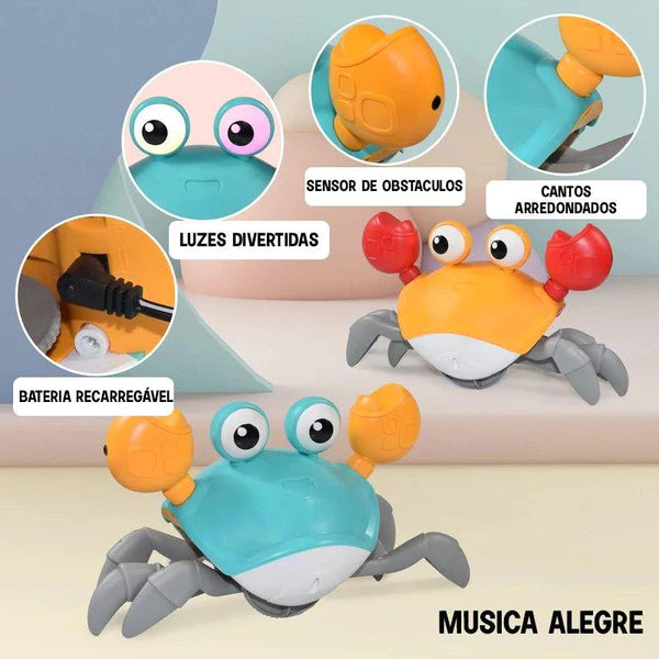 Caranguejo Fujão com sensor de aproximação - Tem diversos