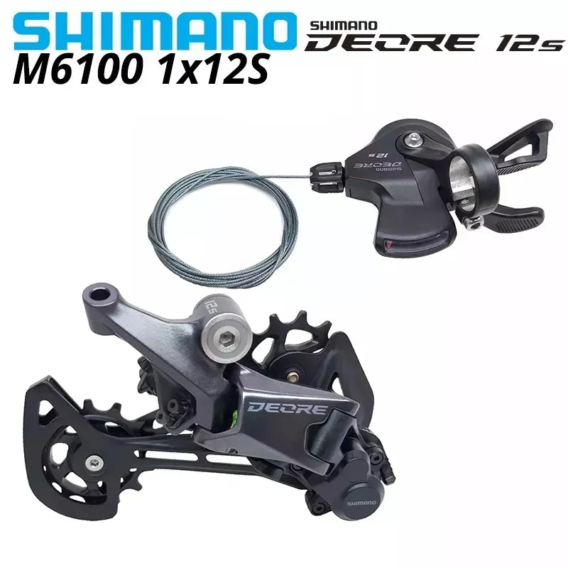 Cambio Shimano Deore 12v M6100 Com Passador M6100 12v