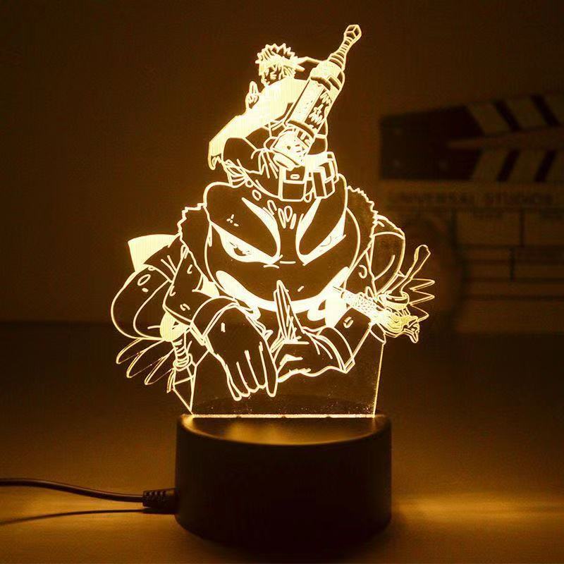 Luminárias 3D do - Tema Naruto