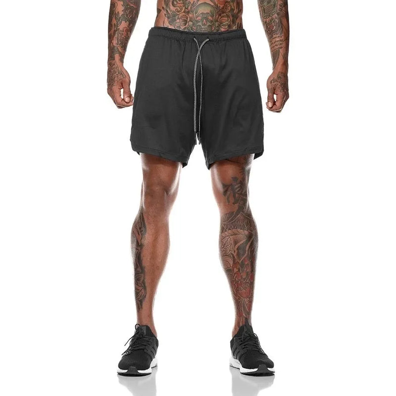 Shorts Para Treino 2 em 1 Esporte Air Effect