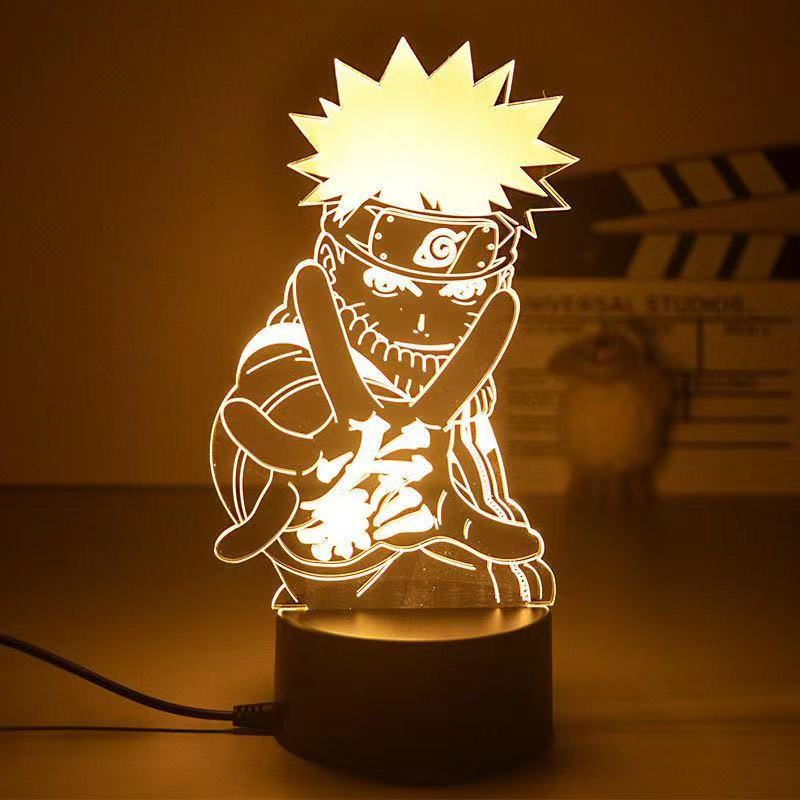 Luminárias 3D do - Tema Naruto