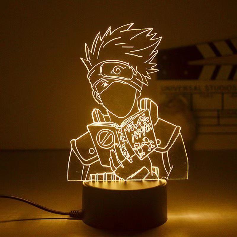 Luminárias 3D do - Tema Naruto
