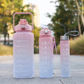 Kit da Garrafa de Água Squeeze 280ML+900ML+2000ML