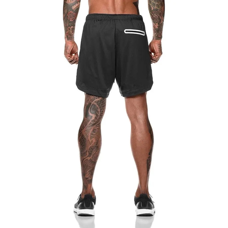 Shorts Para Treino 2 em 1 Esporte Air Effect