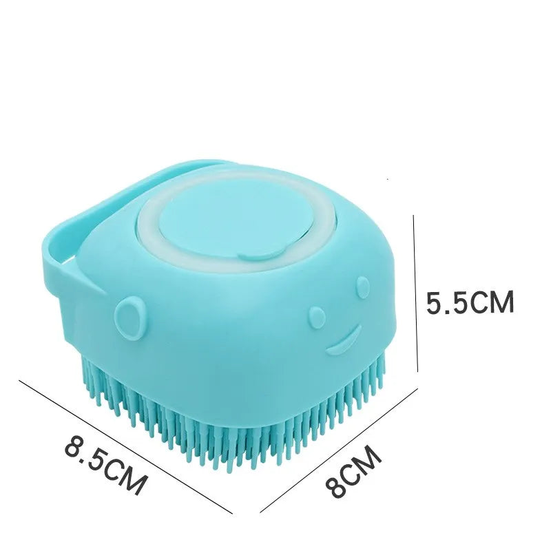 Escova de Banho Massageadora para Pets